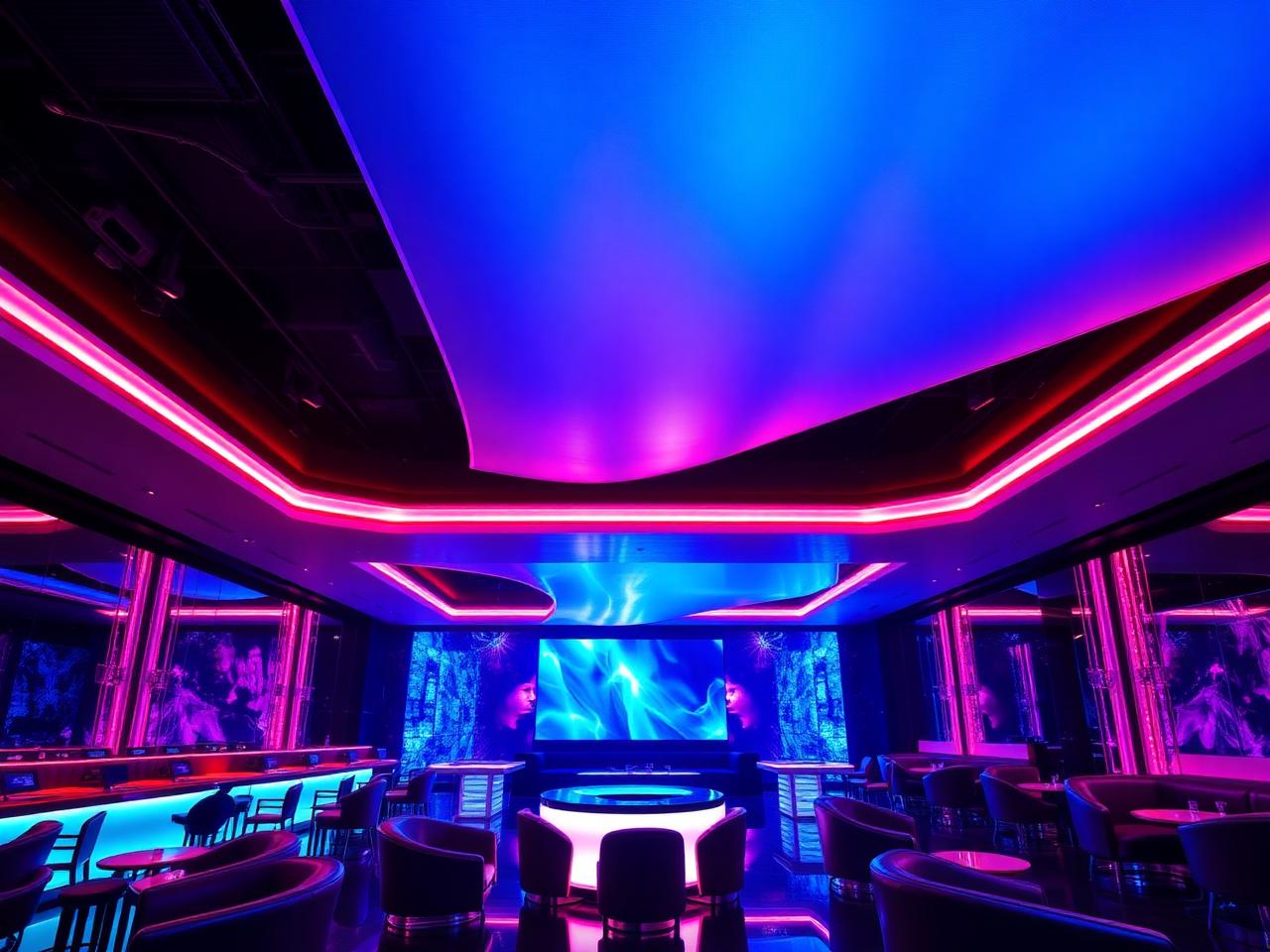 Nightclubs ceiling design