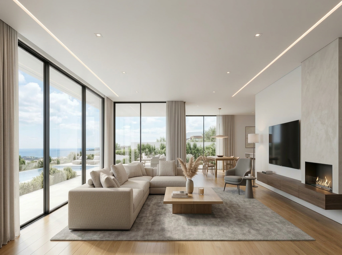 Matte Stretch Ceilings